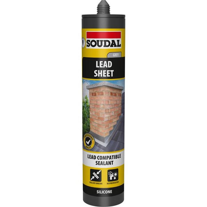 Soudal Lead Sealant - GREY (290ml)