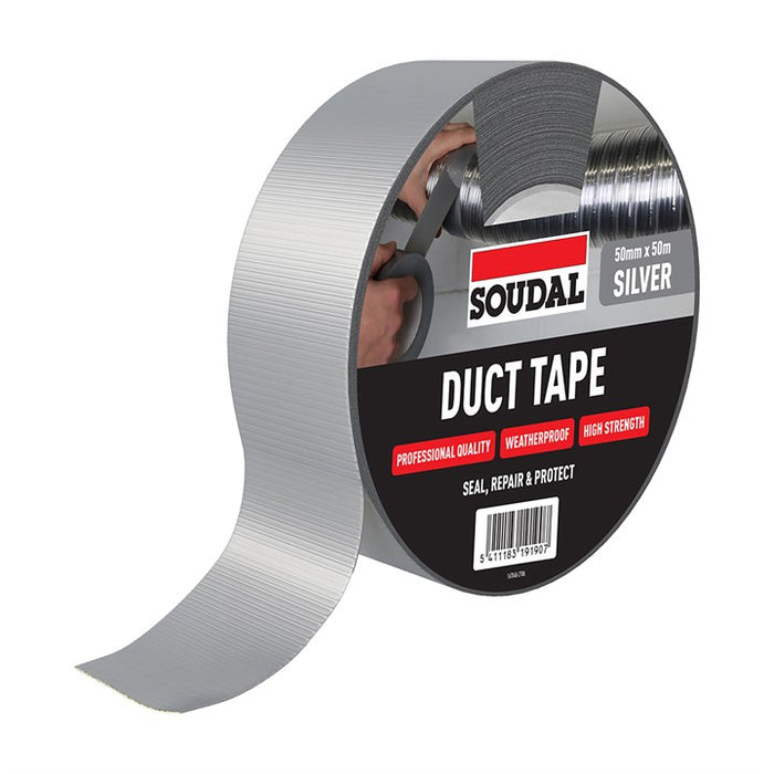 Soudal duct tape - SILVER (50mm x 50m)