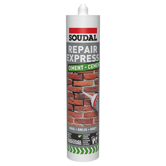 Soudal repair express cement - BRICK RED  (290ml)