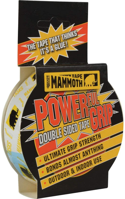 Everbuild Mammoth 12mm Wide Heavy Duty Double Sided Tape