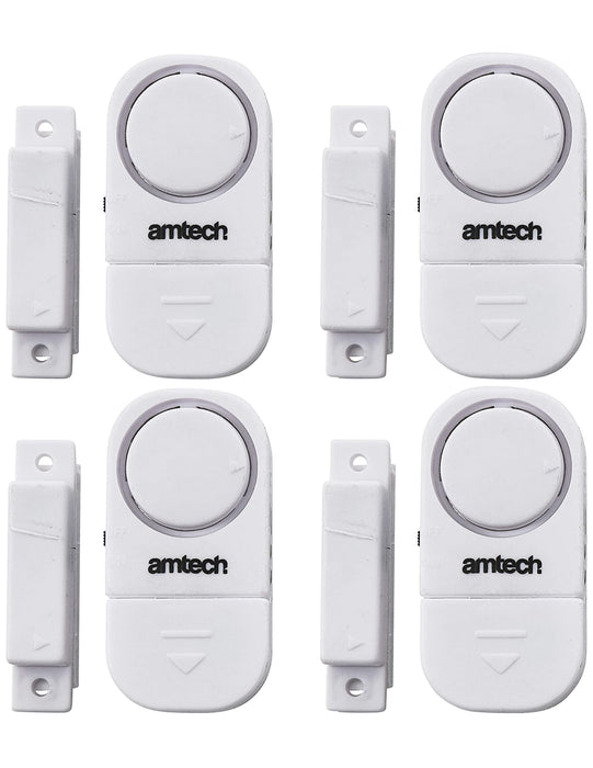 Amtech T2320 Door and Window Entry Alarm Set, 4 - Piece