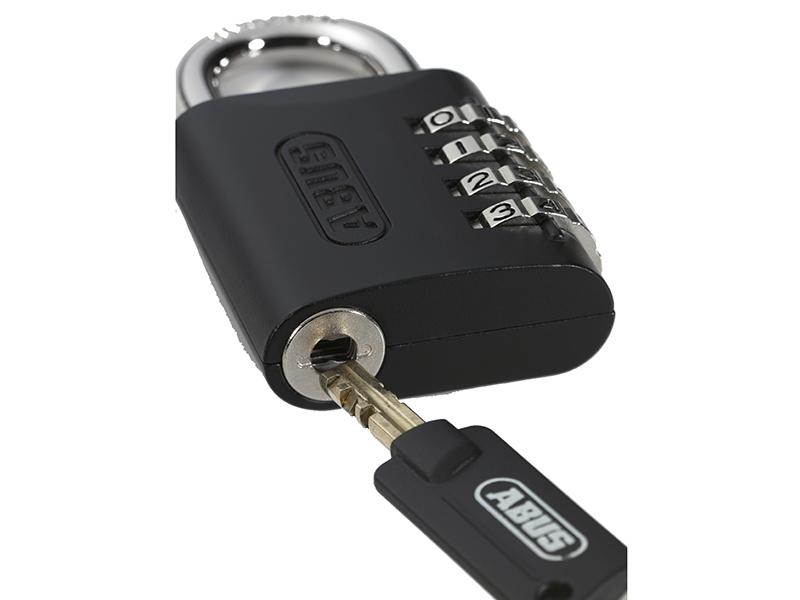 ABUS 158KC/45mm Combination Padlock with Key Override