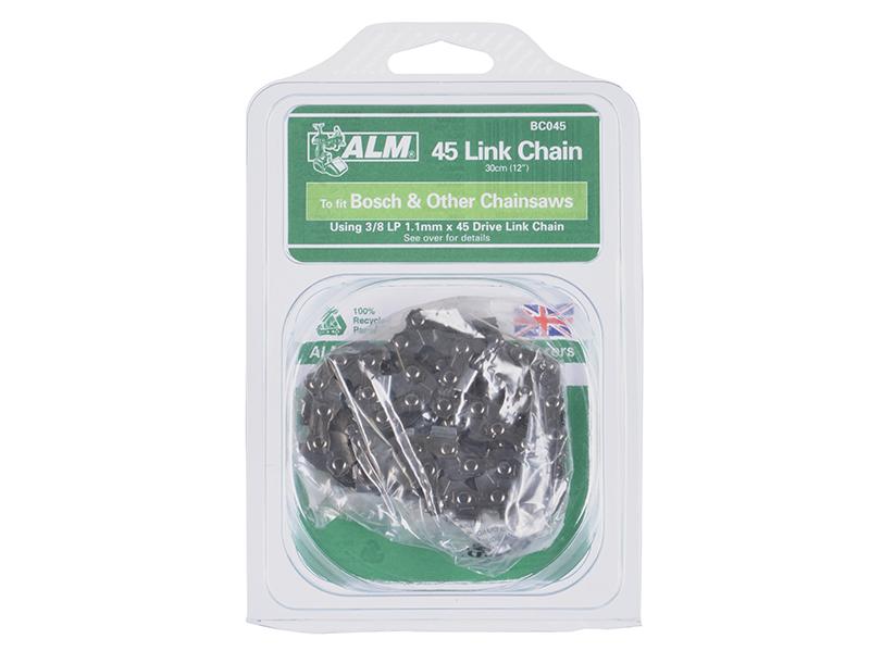 BC045 Chainsaw Chain 3/8in x 45 Links 1.1mm Bosch 30cm Bars
