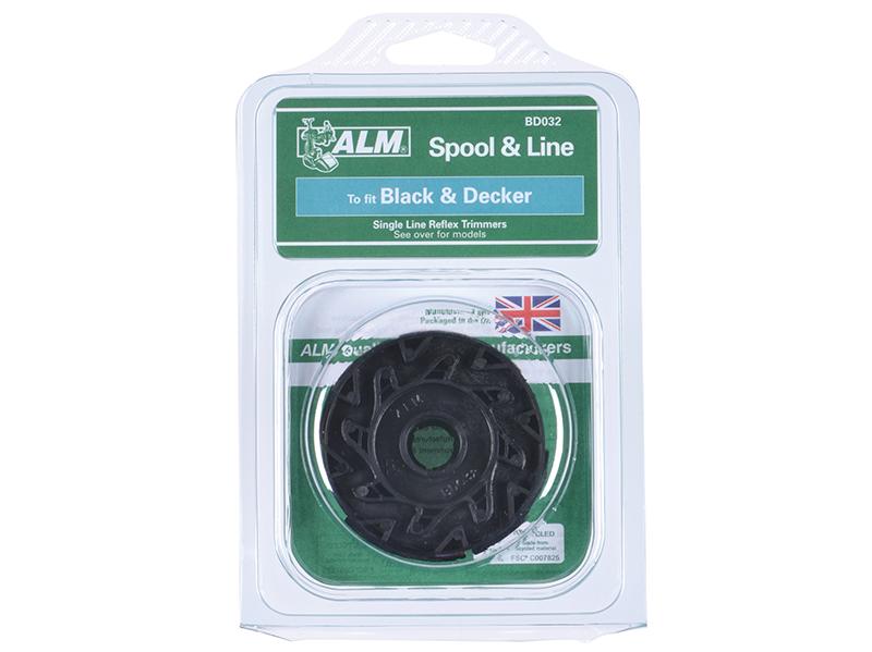 BD032 Spool & Line to Fit Black & Decker Trimmers Reflex A6481