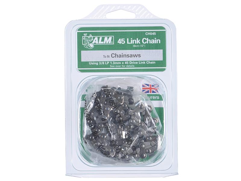 CH045 Chainsaw Chain 3/8in x 45 links 1.3mm - Fits 30cm Bars