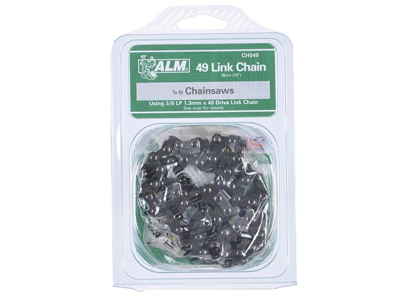 CH049 Chainsaw Chain 3/8in x 49 links 1.3mm - Fits 35cm Bars