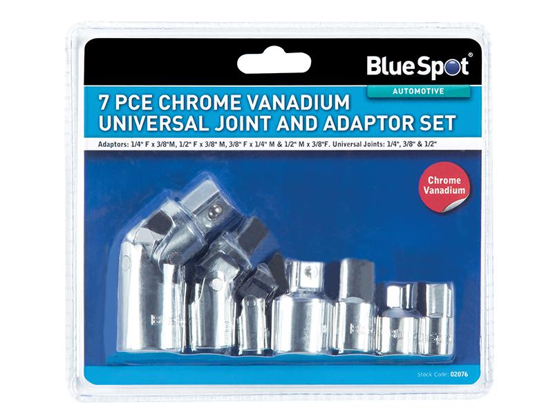 Universal Joint & Adaptor Set 7 Piece
