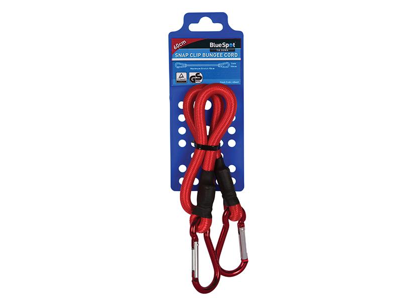 Snap Clip Bungee 60cm x 10mm