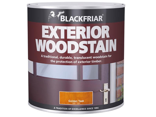 Traditional Exterior Woodstain Rich Mahogany 1 litre                            