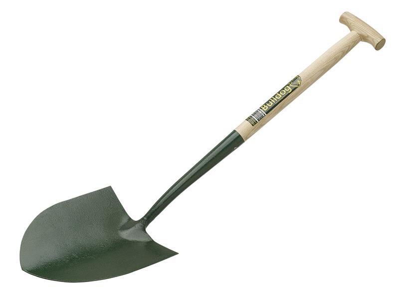 5RM2T Solid Socket Shovel Round No.2 T Handle