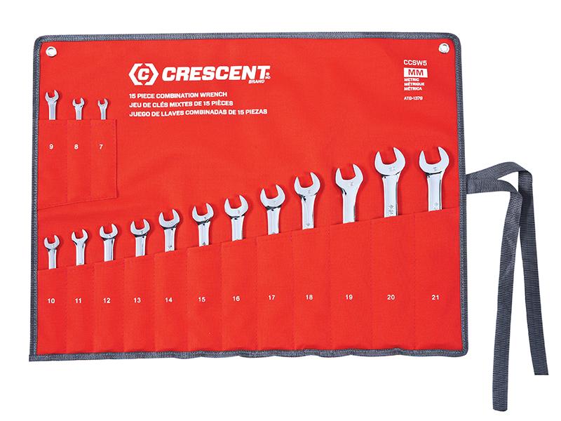 CCWS5 Combination Wrench Set, 15 Piece