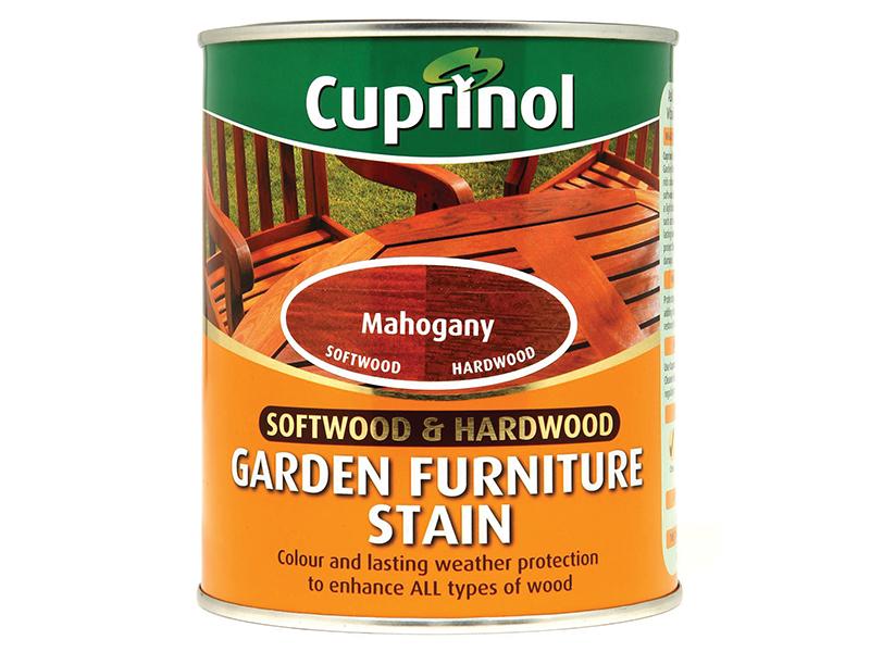 Softwood & Hardwood Garden Furniture Stain Mahogany 750ml                       