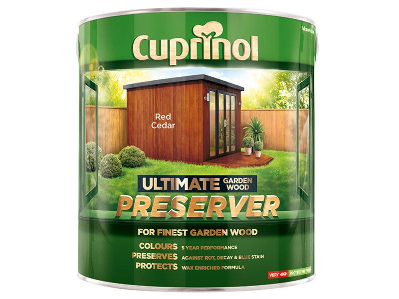 Ultimate Garden Wood Preserver Red Cedar 4 litre                                