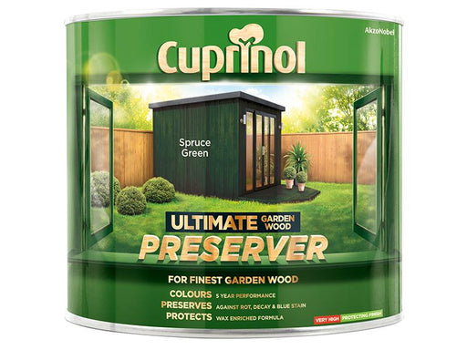 Ultimate Garden Wood Preserver Spruce Green 1 litre                             