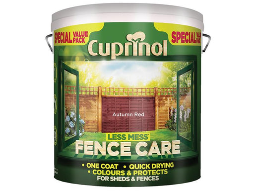 Less Mess Fence Care Autumn Red 6 litre                                         