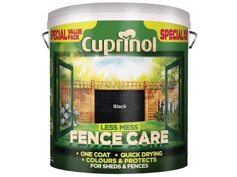 Less Mess Fence Care Black 6 litre                                              