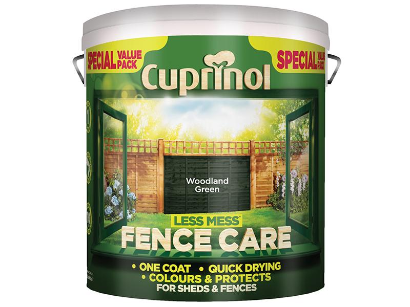Less Mess Fence Care Woodland Green 6 litre                                     