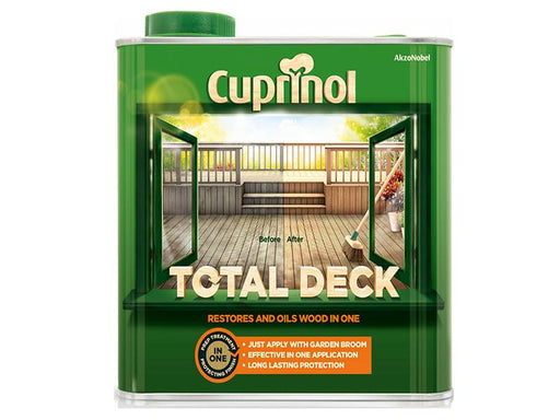 Total Deck Restore & Oil Wood Clear 2.5 litre                                   