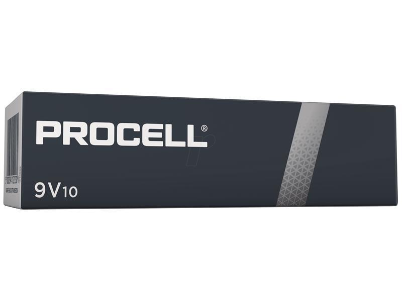 9V PROCELL® Alkaline Batteries (Pack 10)