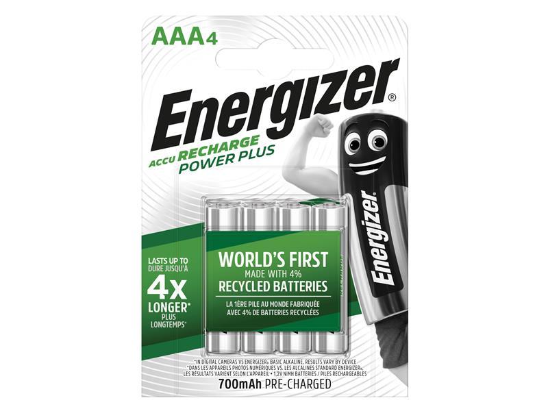 Recharge Universal AAA Batteries 700 mAh (Pack 4)