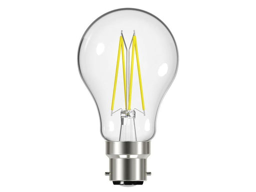 LED BC (B22) GLS Filament Non-Dimmable Bulb, Warm White 470 lm 4W               