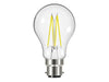 LED BC (B22) GLS Filament Non-Dimmable Bulb, Warm White 806 lm 6.7W             