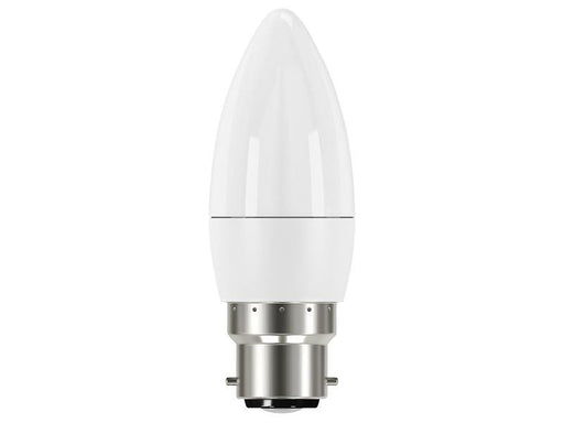 LED BC (B22) Opal Candle Non-Dimmable Bulb, Warm White 250 lm 3.3W              