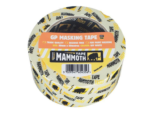 Mammoth Retail Masking Tape 75mm x 50m                                          