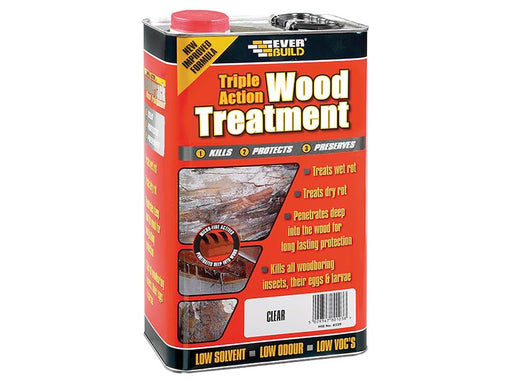 Triple Action Wood Treatment 5 litre                                            