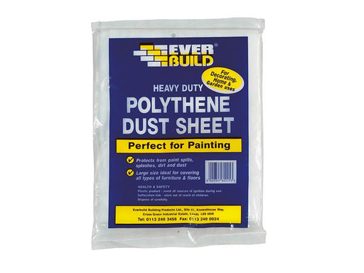 Polythene Dust Sheet 3.6 x 2.7m                                                 
