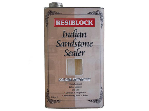 Resiblock Indian Sandstone Sealer Colour Enhancer 5 litre                       