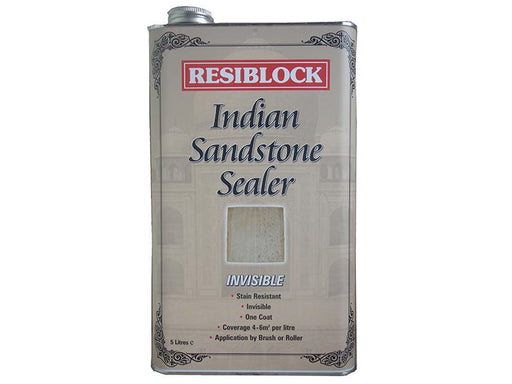 Resiblock Indian Sandstone Sealers Invisible 5 litre                            