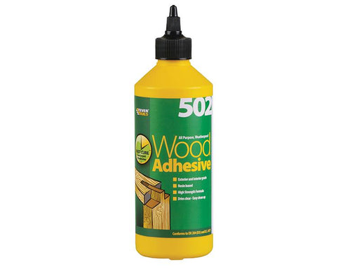 502 All Purpose Weatherproof Wood Adhesive 500ml                                
