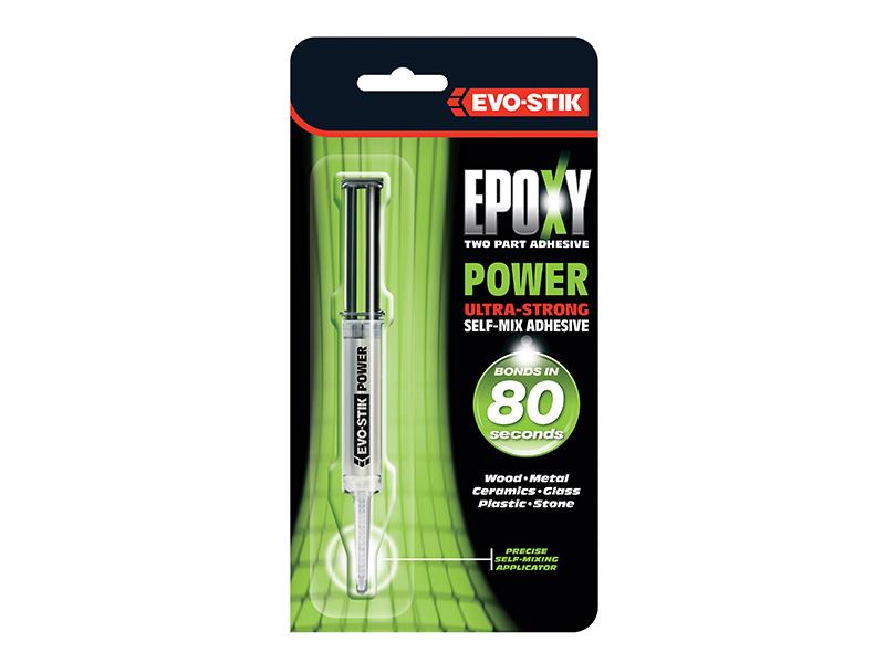 EVO-STIK 80 Seconds Epoxy Power Syringe 3g