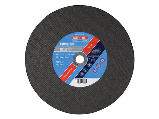 Metal Cut Off Disc 355 x 3.5 x 25.4mm                                           