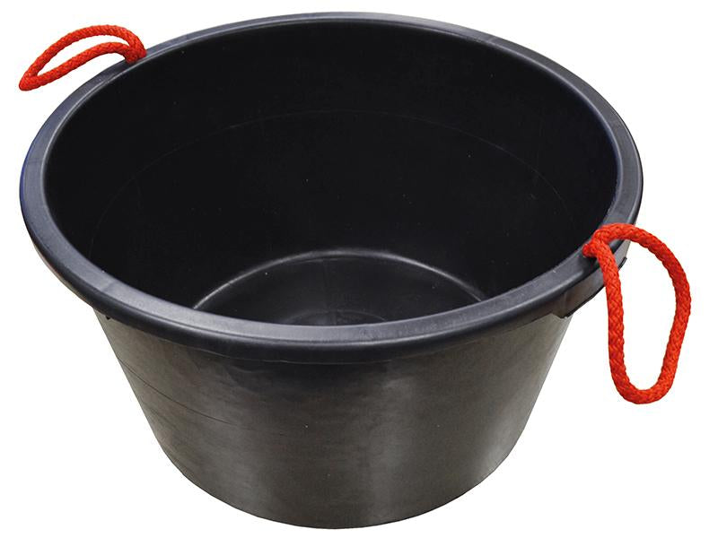 Builder's Bucket 40 litre (9 gallon) - Black                                    