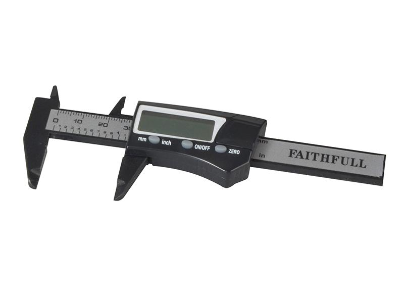 Faithfull Mini Digital Caliper 75mm Capacity