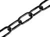 Black Japanned Chain 4.0mm x 2.5m - Max. Load 120kg                             