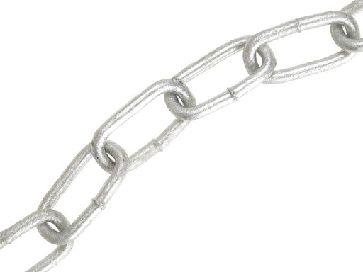 Galvanised Chain Link 4mm x 30m Reel - Max. Load 120kg                          