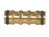 Brass 2-Way Hose Coupling 12.5mm (1/2in)                                        