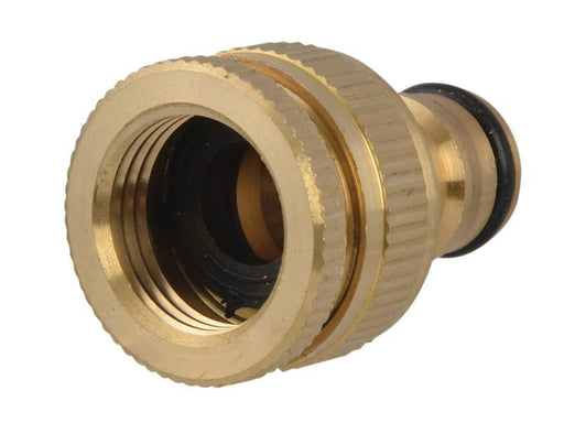 Brass Dual Tap Connector 12.5-19mm (1/2 - 3/4in)                                