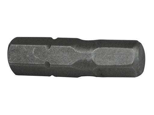 Hex S2 Grade Steel Screwdriver Bits 6 x 25mm (Pack 3)                           