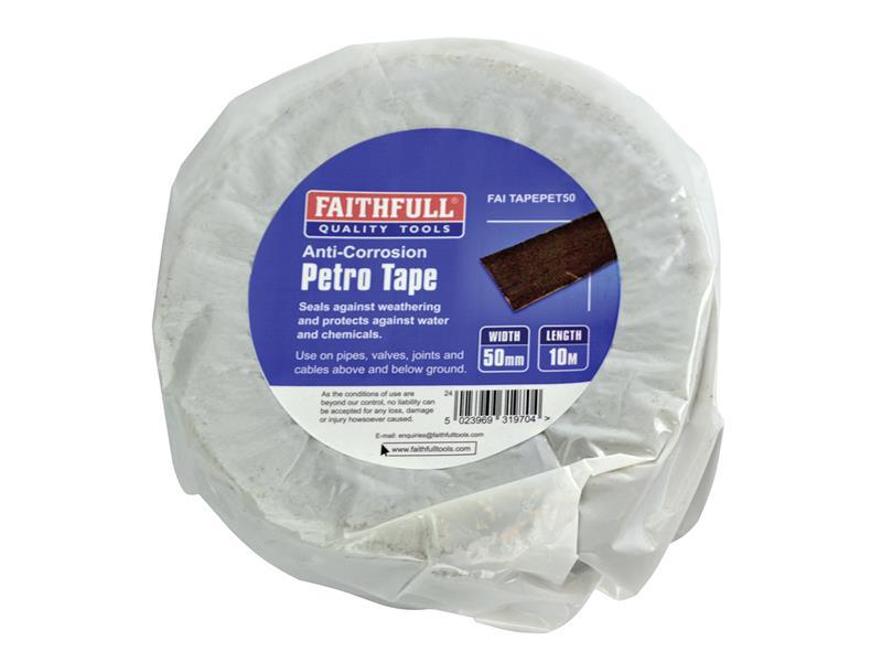 Faithfull Petro Anti-Corrosion Tape 50mm x 10m