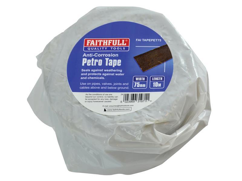 Faithfull Petro Anti-Corrosion Tape 75mm x 10m