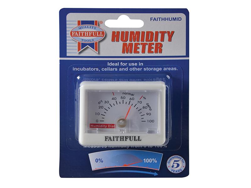Faithfull Humidity Dial (Hygrometer)