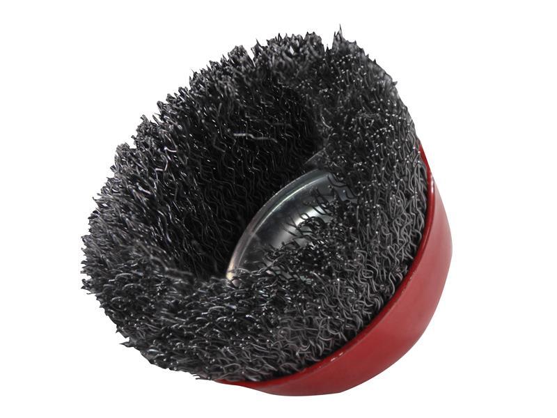 Faithfull Wire Cup Brush 60mm M14x2, 0.30mm Steel Wire