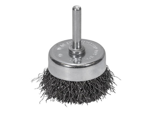Wire Cup Brush 50mm x 6mm Shank, 0.30mm Wire                                    