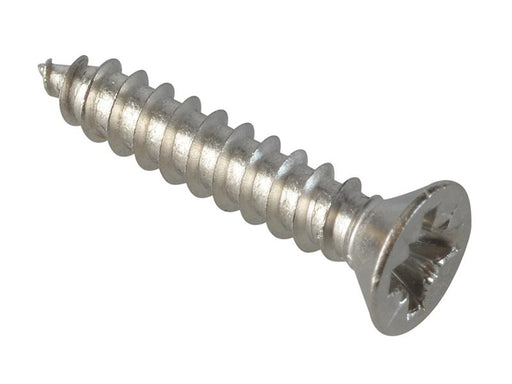 Self-Tapping Screw Pozi Compatible CSK A2 SS 3/4in x 8 ForgePack 30             