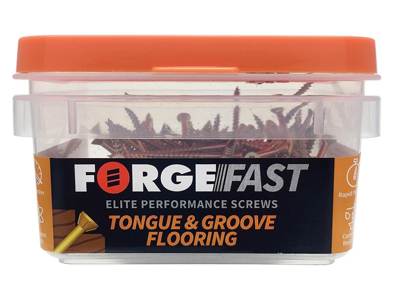 ForgeFast TORX® Compatible Flooring Tongue Groove Screw 3.5 x 45mm Box 200