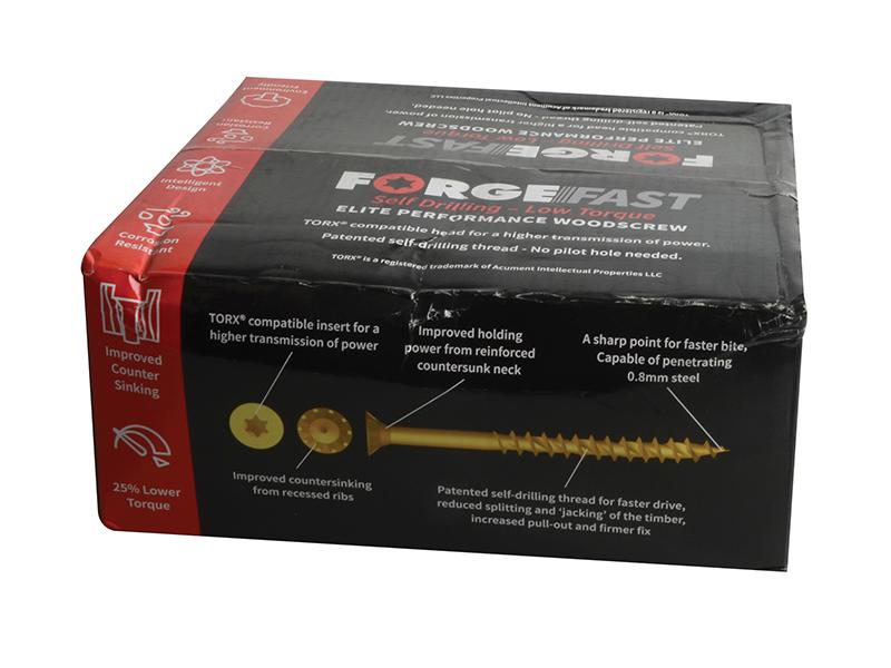 ForgeFast Torx® Compatible Wood Screw Pack 1800 Piece
